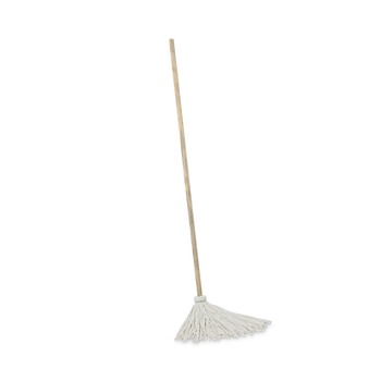MOPS | Boardwalk BWK112R Rayon Fiber Head 12 oz. Deck Mop with 51 in. Handle (6-Piece/Pack)