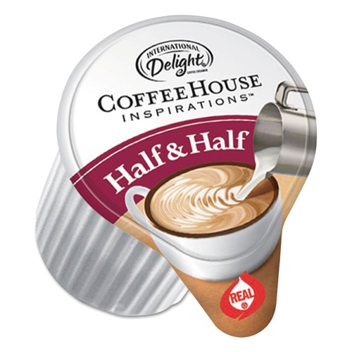 Condiments | International Delight UPC102042 Coffee House Inspirations Half And Half, 0.38 Oz, 180/carton image number 0