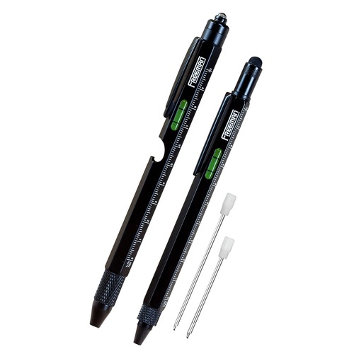 Pens | Freeman PMU2PS 2-Piece Multi-Tool Pen Set with Ink Refills and (3) Alkaline Batteries image number 0