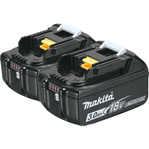 Makita BL1830B-2 2-Piece 18V LXT Lithium-Ion Batteries (3 Ah) image number 0