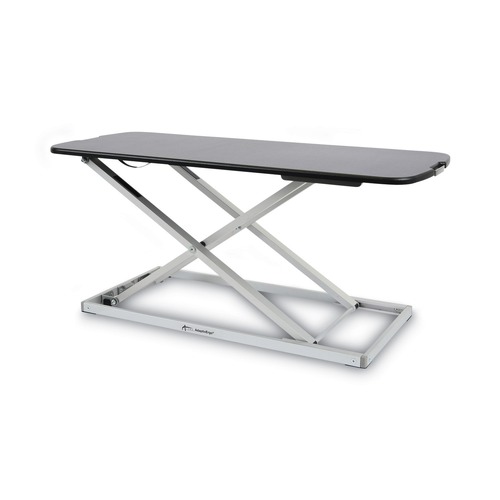  | Alera AEWR7B AdaptivErgo 31.25 in. x 12.63 in. x 1.38 in. - 16 in. Laptop Lifting Workstation - Black/Silver image number 0