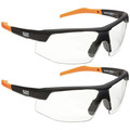 Safety Glasses | Klein Tools 60171 Standard Safety Glasses - Clear Lens (2/Pack) image number 0