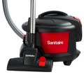 Vacuums | Sanitaire SC3700A EXTEND 9 Amp Top-Hat 11 in. Canister Vacuum - Red/Black image number 2
