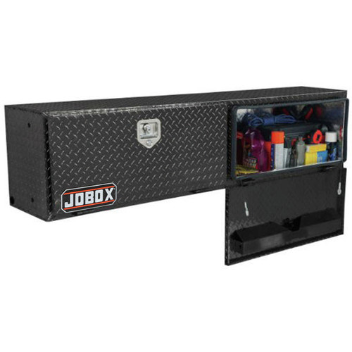 Truck Boxes | JOBOX 574002D Delta Pro 96 in. Aluminum Topside Truck Box (Black) image number 0