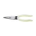 Klein Tools D203-8-GLW 8 in. Glow In The Dark Needle Nose Pliers image number 2