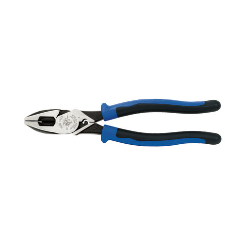 Klein Tools J2000-9NECRTP Fish Tape Pull/ Crimping 9 in. Lineman's Pliers image number 0