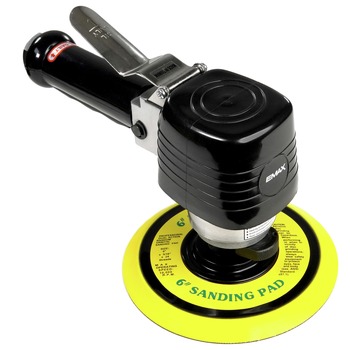 AIR SANDERS | AirBase EATDS60S1P Industrial 6 in. Dual Action Air Orbital Sander