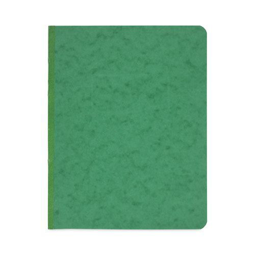 test | ACCO A7025976A 8.5 in. x 11 in. 3 in. Capacity 2-Piece Prong Fastener Pressboard Report Cover with Tyvek Reinforced Hinge - Green/Dark Green image number 0
