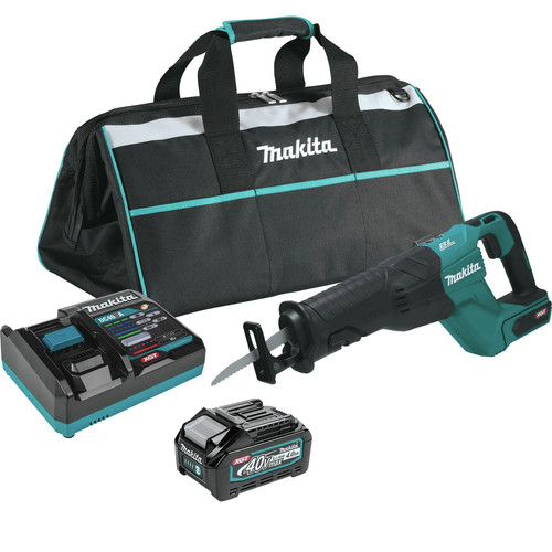 Makita GRJ01M1 40V Max XGT Brushless Lithium-Ion 1-1/4 in. Cordless Reciprocating Saw Kit (4 Ah) image number 0