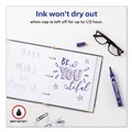 New Arrivals | Avery 08884 Marks-A-Lot Chisel Tip Desk Style Permanent Marker Set - Extra Large, Purple (12-Piece) image number 4