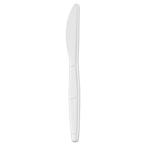  | Dixie SSK21P Smartstock Plastic Cutlery Refill, 6.3in, Knife, White, (40/Pack, 24 Packs/Case) image number 0