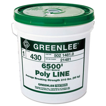 Greenlee 50214810 6,500 ft. Poly Line