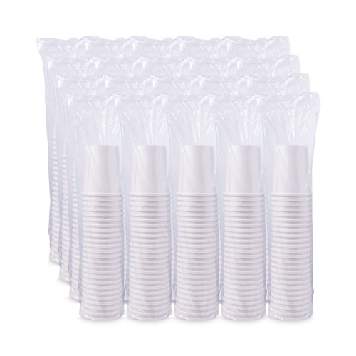  | SOLO H4325-2050 32oz Flexstyle Double Poly Paper Containers - White (25/Pack, 20 Packs/Carton) image number 0