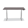 Office Desks & Workstations | Fellowes Mfg Co. 9650101 Levado 60 in. x 30 in. Laminated Table Top - Gray Ash image number 2