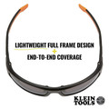 Klein Tools 60164 Professional Full Frame Safety Glasses - Gray Lens image number 3