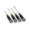 Screwdrivers | Klein Tools 85613 4-Piece Electronics Slotted and Phillips Screwdriver Set image number 1