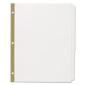 Office Essentials 11338 5-Tab 11 in. x 8.5 in. Index Dividers with White Labels (25-Set/Pack) image number 1