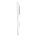 Just Launched | Dixie KH217 Heavyweight Plastic Knives - White (1000/Carton) image number 1
