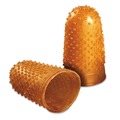 New Arrivals | Swingline S7054014C Rubber Finger Tips - XL, Amber (12-Piece) image number 1