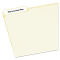 New Arrivals | Avery 05230 Sure Feed 0.66 in. x 3.44 in. Removable File Folder Labels - White (36 Sheets/Pack, 7/Sheet) image number 1