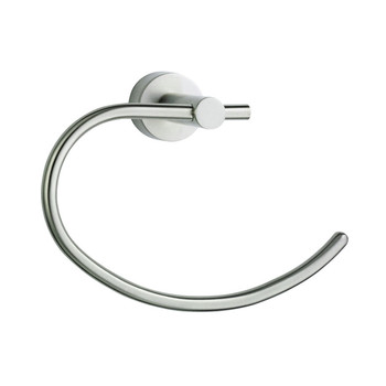 PIPES AND FITTINGS | Gerber D446121BN Parma 3.31 in. Towel Ring (Brushed Nickel)