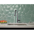 Bathroom Sink Faucets | Delta 9913-DST Essa Single Handle Pull-Down Bar/Prep Faucet - Chrome image number 1
