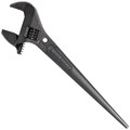Klein Tools 3227 10 in. Adjustable Spud Wrench with Tether Hole image number 1