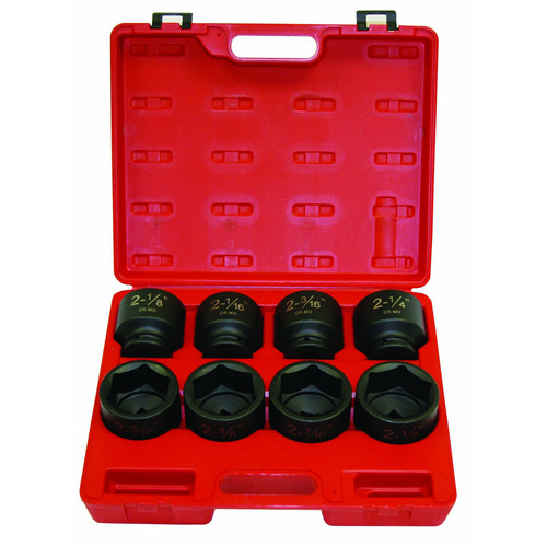 ATD 6401 8-Piece 3/4 in. Drive 6-Point SAE Impact Socket Set image number 0