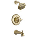Bathtub & Shower Heads | Delta T14494-CZ Linden Monitor 14 Series Tub and Shower Trim - Champagne Bronze image number 0