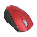 Innovera IVR62204 2.4 GHz Frequency/30 ft. Wireless Range, Left/Right Hand Use, Mini Wireless Optical Mouse - Red/Black image number 1