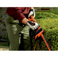 Hedge Trimmers | Black & Decker HH2455 120V 3.3 Amp Brushed 24 in. Corded Hedge Trimmer with Rotating Handle image number 11