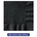 $99 and Under Sale | Hoffmaster 020212 10 in. x 10 in. 1-Ply Beverage Napkins - Black (1000-Piece/Carton) image number 1