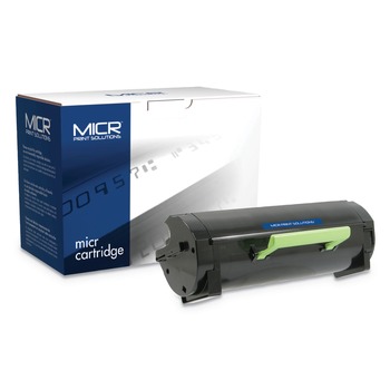 MICR Print Solutions MCR410M 10000 Page-Yield Compatible 50F0XA0/50F1X00 (500XA/501X) Extra High-Yield MICR Toner - Black