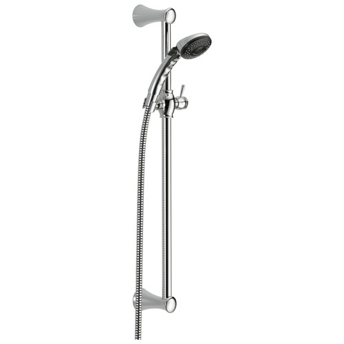 Bathtub & Shower Heads | Delta 57011 Fundamentals 2-Setting Slide Bar Hand Shower (Chrome) image number 0