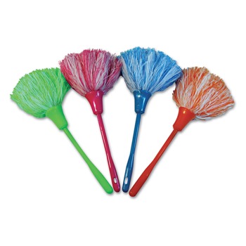 Boardwalk BWKMINIDUSTER MicroFeather Microfiber Feather 11 in. Mini Dusters - Assorted Colors