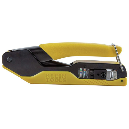 Klein Tools VDV226-005 Compact Data Cable Crimper for Pass-Thru RJ45 Connectors image number 0