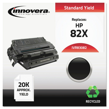 Innovera IVR83082 Remanufactured C4182x (82x) High-Yield Toner, Black