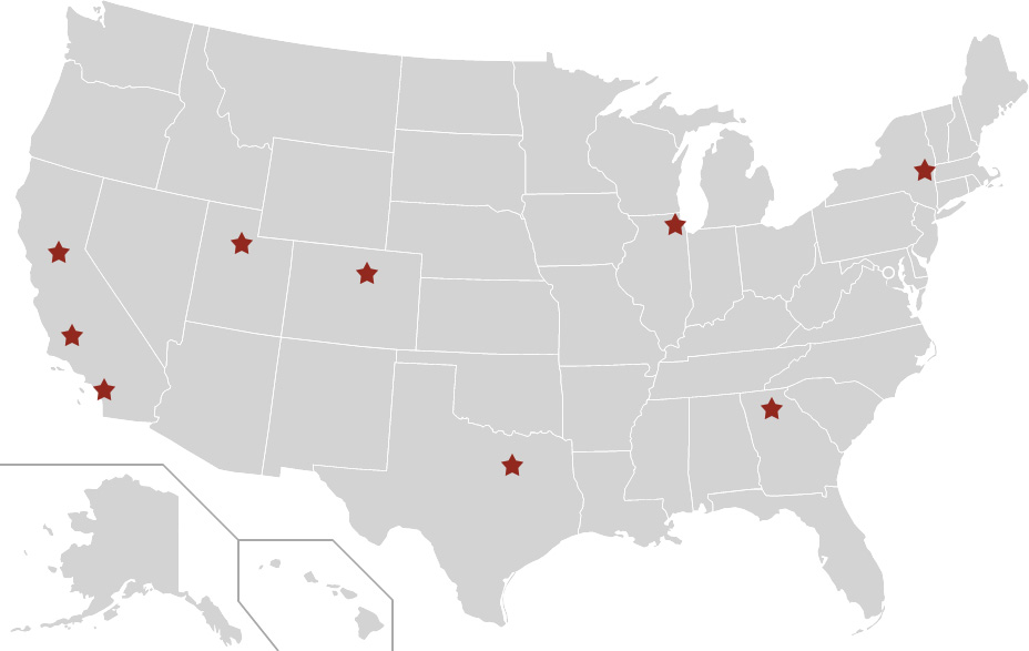Distribution Center Map