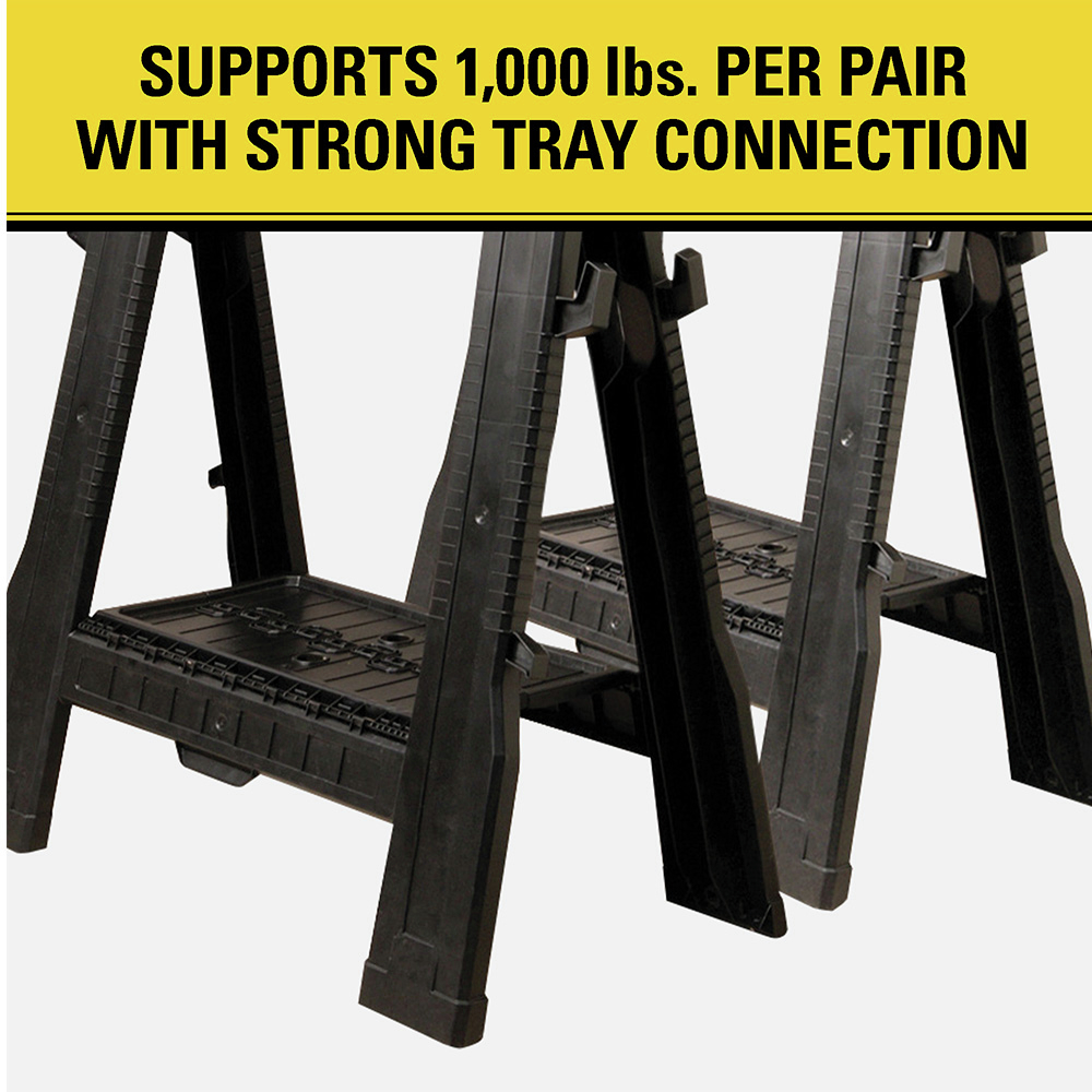 Supports 1000 lbs.