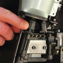 tool-less depth of drive adjustment
