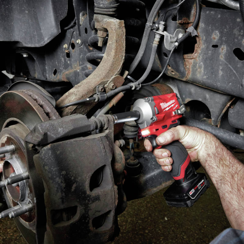 M18 FUEL Stubby Impact Wrench is the most compact in the industry
