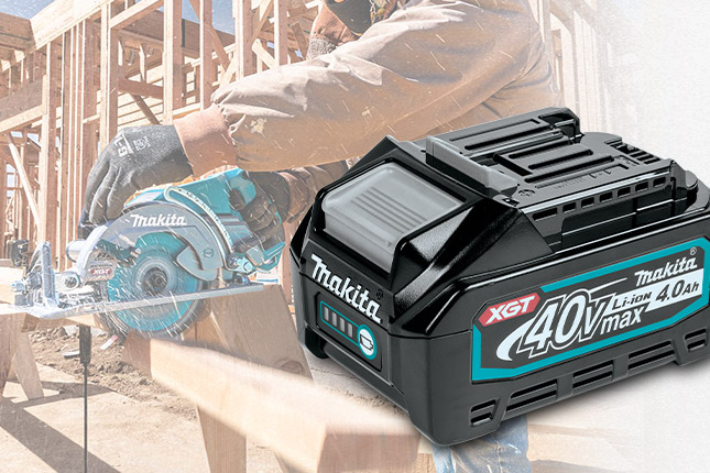 Free Makita 40V XGT 4 Ah Battery
