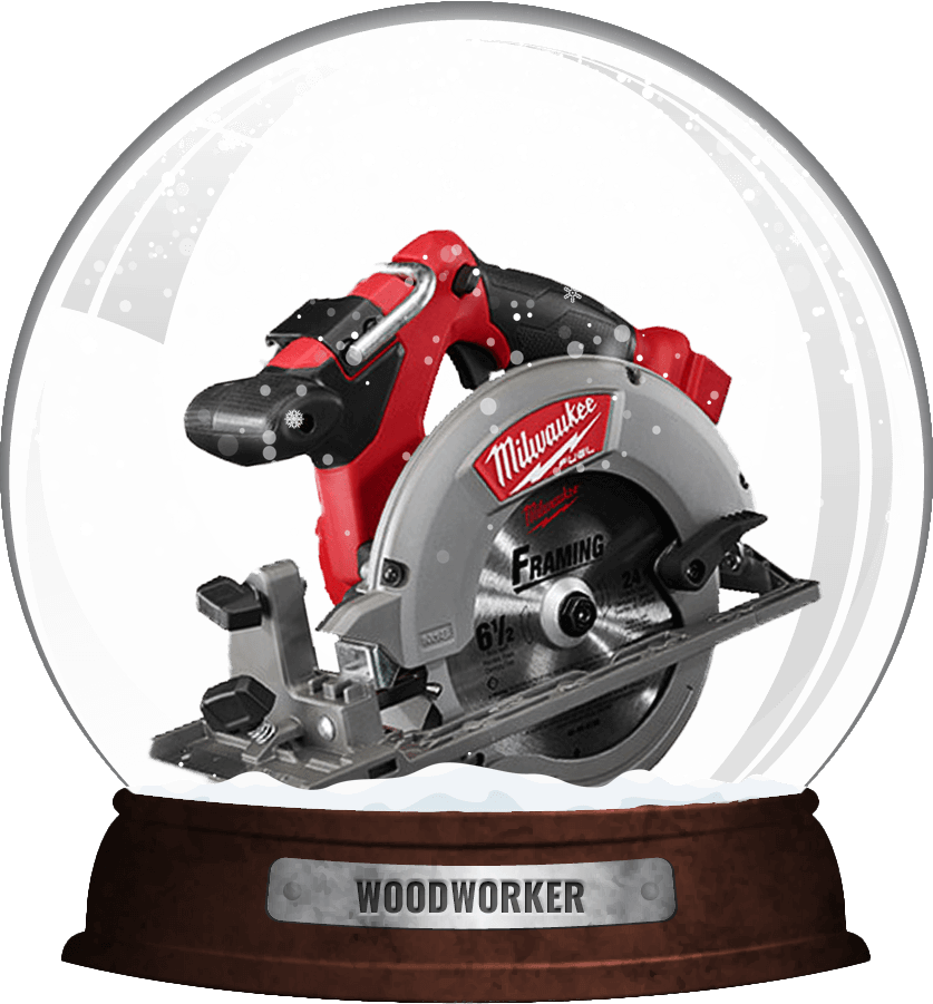 woodworker snow globe