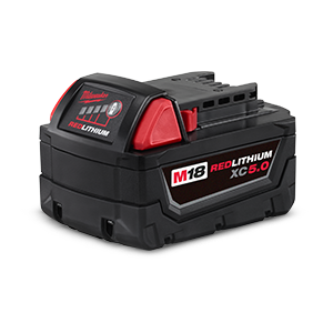 FREE Milwaukee M18 XC5.0 Battery